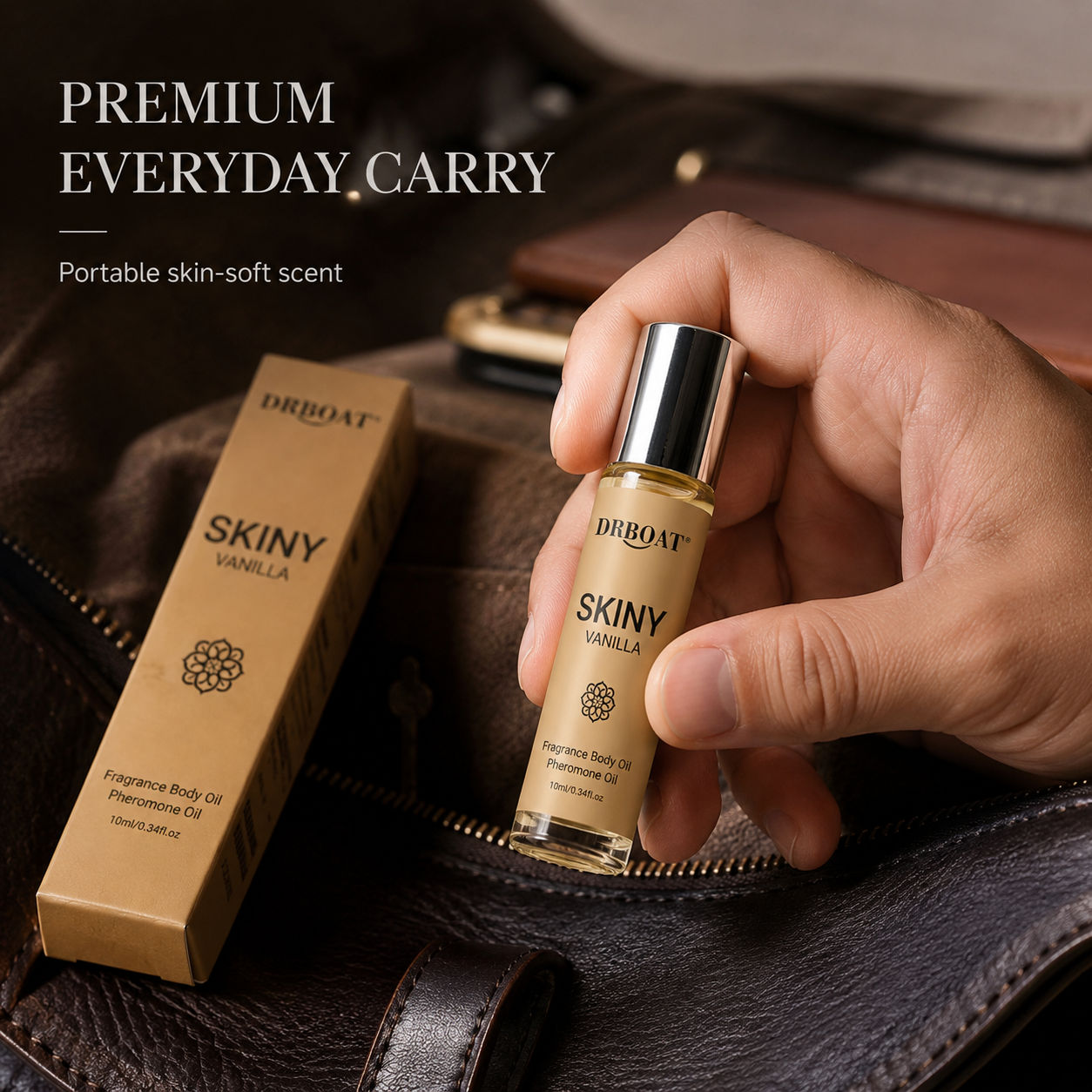 Perfume Alcohol Fragrance - Olio profumato roll-on da uomo, profumo